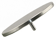 REM Stiftprobenteller, Ø 50 mm Kopf, Standard Pin, Aluminium